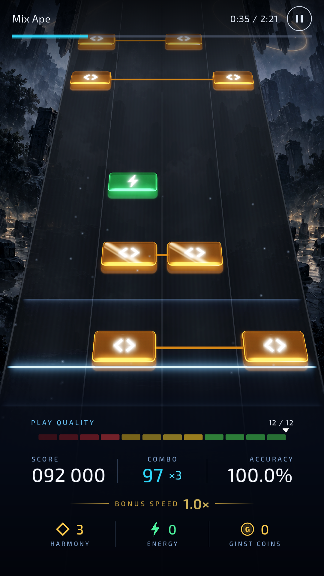 Chords and Highway Gameplay